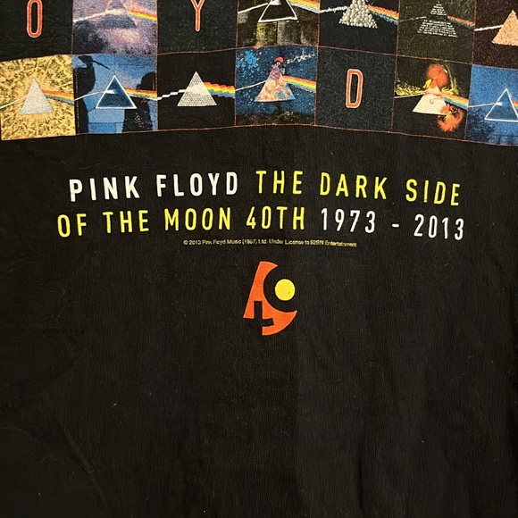“Pink Floyd” y2k dark side/ 40th anniversary 1973-2013 anvil tag - Picture 4 of 7